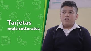 Tarjetas multiculturales • Lenguajes • 1er grado  Video detonador [upl. by Anigger]