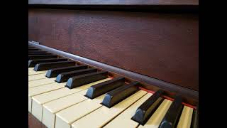 Playing a piano from the 19th century [upl. by Enamrej60]