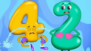 Boo Boo Song Baby Is Sick and Kindergarten Rhymes for Toddlers [upl. by Noyek]