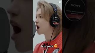 Felix deep Voice 💦 [upl. by Adialeda]