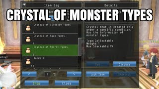 AVABEL Lupinus  How to get Crystal of Monster Types [upl. by Ebanreb]