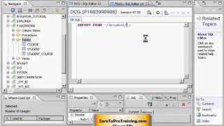 SAP HANA Studio Tutorial 11  Importing CSV Data into SAP HANA Table [upl. by Kirby]