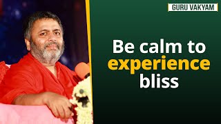 Guru Vakyam English Episode 1153  Be calm to experience bliss [upl. by Mamie]