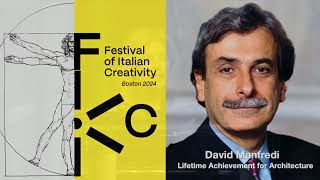 Gala of Italian Creativity 2024  Creativity Award to David Manfredi [upl. by Enaj]