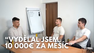 VYDĚLAL JSEM 10 000€ ZA MĚSÍC  SAMUEL HRUBEC [upl. by Akirat]