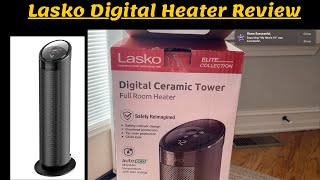 Lasko Digital tower Heater for Bedrooms Model CT22495 bedroomheater miniheater [upl. by Sonnie214]