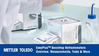 EasyPlus™ Refractometer Overview Measurements Tests amp More [upl. by Atirehs]