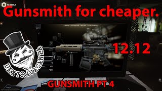 Gunsmith Part 4  Mechanic Task Guide 01212  Escape From Tarkov  Read description Dextravaganza [upl. by Selrhc]