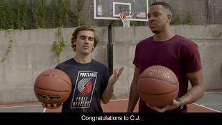 Best NBA Player Celebrations ft Antoine Griezmann and CJ McCollum [upl. by Tiertza]