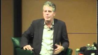 Chefs Anthony Bourdain amp Eric Ripert discuss the value of cooking school [upl. by Wood]