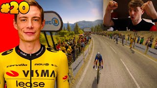 VINGEGAARDS ETAPE SEJR 20 Dansk Tour De France 2024 Spil PCPS4PS5 [upl. by Isidoro]