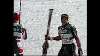 Hermann Maier Comeback Gold WM Bormio 2005 [upl. by Dymphia]