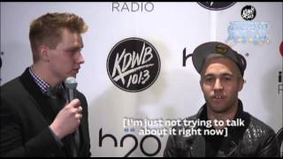 Pete Wentz pranked DJ at KDWB Jingle Ball [upl. by Scharf]