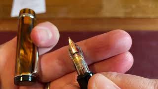 Rereview Conklin Duragraph Amber fountain pen review [upl. by Tager867]