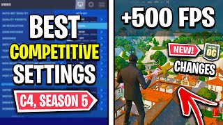 The BEST Competitive Settings in Fortnite Season OG 🔧 HUGE FPS Boost  0 Input Delay [upl. by Woodhead296]