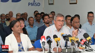 Suivez la conférence de presse du PMSD [upl. by Hueston]