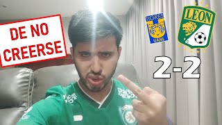 💥😡ATRACO MONUMENTAL  REACCIONES TIGRES 22 LEON  JORNADA 10 APERTURA 2024 LIGA MX [upl. by Hausmann]