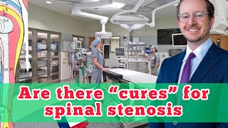 Are there quotcuresquot for spinal stenosis LIVE [upl. by Ehttam]