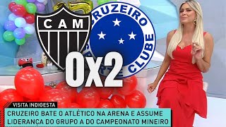 ðŸ˜± RENATA FAN SOBRE A VITÃ“RIA DO CRUZEIRO NO CLÃSSICO CONTRA O ATLÃ‰TICO quotARENA MRV VIROU DO CRUZEIROquot [upl. by Ellimak828]