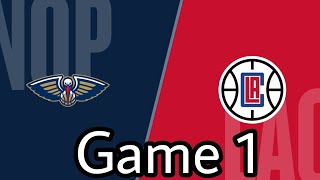 Pelicans vs Clippers NBA 20 Playoffs Round 1 Game 1 [upl. by Ginger]