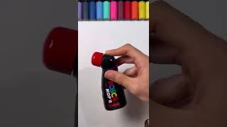 art markers posca drawing satisfying painting remix music funk musica [upl. by Mable]