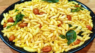 Murmura Recipe  Easy And Tasty Murmura Recipe  Murmura Namkeen Recipe  Healthy Snacks Recipes [upl. by Atiuqehc]