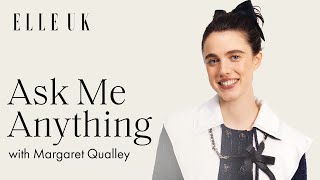 Margaret Qualley On Her Favourite Wedding Day Memory Lana Del Rey and Road Trip Snacks  ELLE UK [upl. by Assilana]