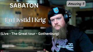 Reaction  SABATON  En Livstid I Krig The great tour  Gothengurg [upl. by Persse]