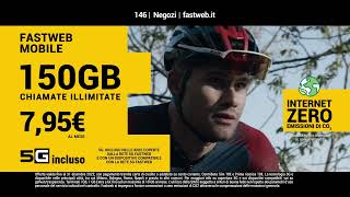 Fastweb Mobile  150 GB a 795€mese [upl. by Toiboid]