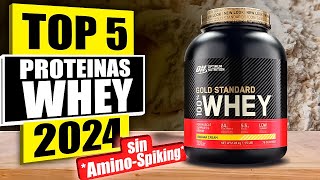 Las 5 MEJORES PROTEINAS en POLVO WHEY del 2024 sin AMINOSPIKING🥛  GUIA DEFINITIVA [upl. by Apostles539]