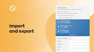 How to Import and Export in inFlow Cloud [upl. by Suchta378]