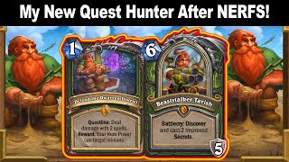 NEW Quest Beaststalker Tavish Hunter Makes Me Happy Voyage to the Sunken City  Hearthstone [upl. by Lhok]