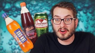 Americans Try International Sodas Part 2 [upl. by Ragucci148]