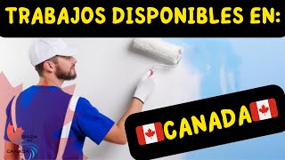 Trabajos para latinos en canada disponibles [upl. by Airolg261]