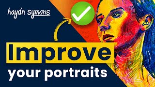 How To Improve Your Portrait Drawing Skills With 1 Easy Tactic [upl. by Colis]