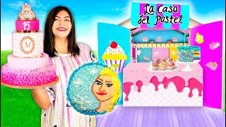 Convertí Casita de Plástico en PASTELERÍA 🍰 quotLA CASA DEL PASTELquot 🍓 Para 15 Años Fiestas y Reuniones [upl. by Kcod]