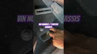 How to find Vin  Chassis number on Opel Astra car frame number location Opel vinframe number [upl. by Jonina]