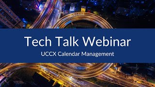 UCCX Calendar Management [upl. by Takeshi]