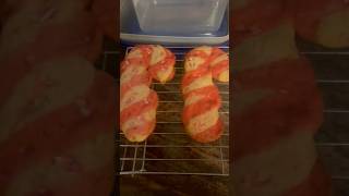 Make Peppermint Candy Cane Cookies with Me  Ashley Glock [upl. by Eyllek]