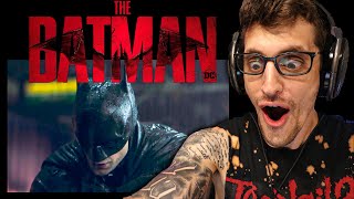 THE BATMAN  Teaser Trailer REACTION DC FanDome [upl. by Jimmy]