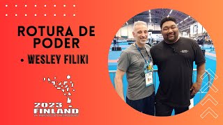 ROTURA DE PODER WESLEY FILIKI  MUNDIAL TAEKWONDO ITF 2023  FINLANDIA [upl. by Franciska]