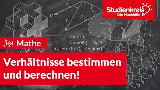 Verhältnisse  bestimmen und berechnen  Mathe verstehen mit dem Studienkreis [upl. by Tillfourd126]