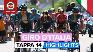 Giro DItalia 2022 Tappa 14  Highlights [upl. by Sayer]