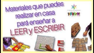 3 MATERIAL DIDÁCTICO DE LECTOESCRITURA COMO ENSEÑAR A LEER Y ESCRIBIR A TU HIJO RÁPIDO Y FÁCIL [upl. by Alliehs]