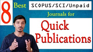 Best SCOPUS indexed Journals II SCI Journals II Unpaid Journals for Quick Publications [upl. by Anaes442]