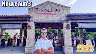 Découverte de la GROSSE NOUVEAUTÉ 2023 du Puy du Fou  Une pure merveille puydufou [upl. by Akined]