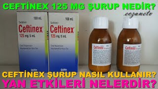 Ceftinex 125 Mg Şurup NedirCeftinex Şurupun Yan Etkileri NelerdirCeftinex Şurup Nasıl Kullanılır [upl. by Nakada]