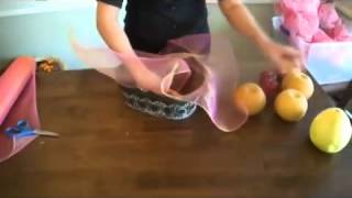 How to Make A Crafty Fruit Basket [upl. by Ahsened]