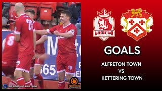 GOALS Alfreton Town 20 Kettering Town 28012023 [upl. by Sancha]