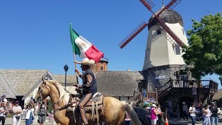 Los Rancheros Visitadores Parade  Solvang California  May 7 2022 solvang rancherosvisitadores [upl. by Amzu]